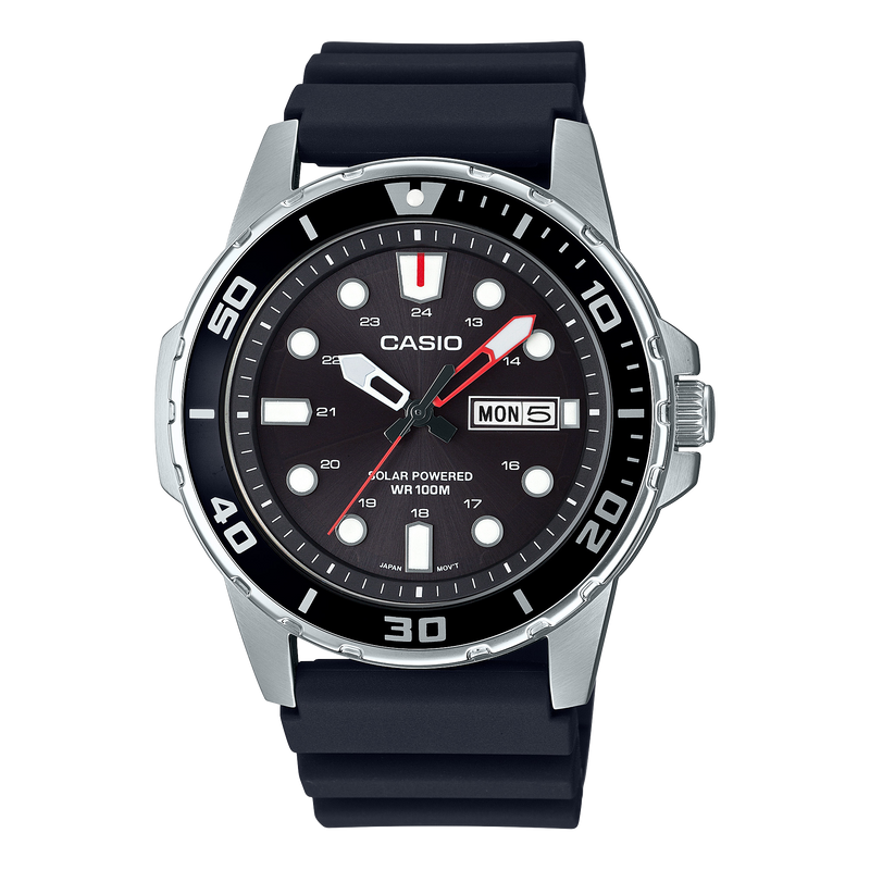 Casio Solar 100 M Quartz (Analog) 47mm Watch – Resin