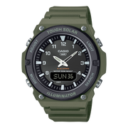 Casio Solar Analog-Digital Quartz 50mm Watch – Resin