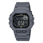 Casio 60 Lap Digital Quartz 44mm Watch – Resin