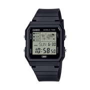 Casio World Time Digital Quartz 34mm Watch – Bio-based resin