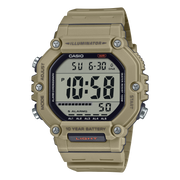 Casio 10 Year Batt Digital Quartz 50mm Watch – Resin