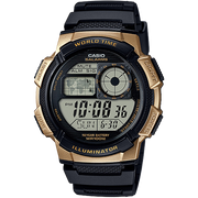 Casio World Time Digital Quartz 45mm Watch