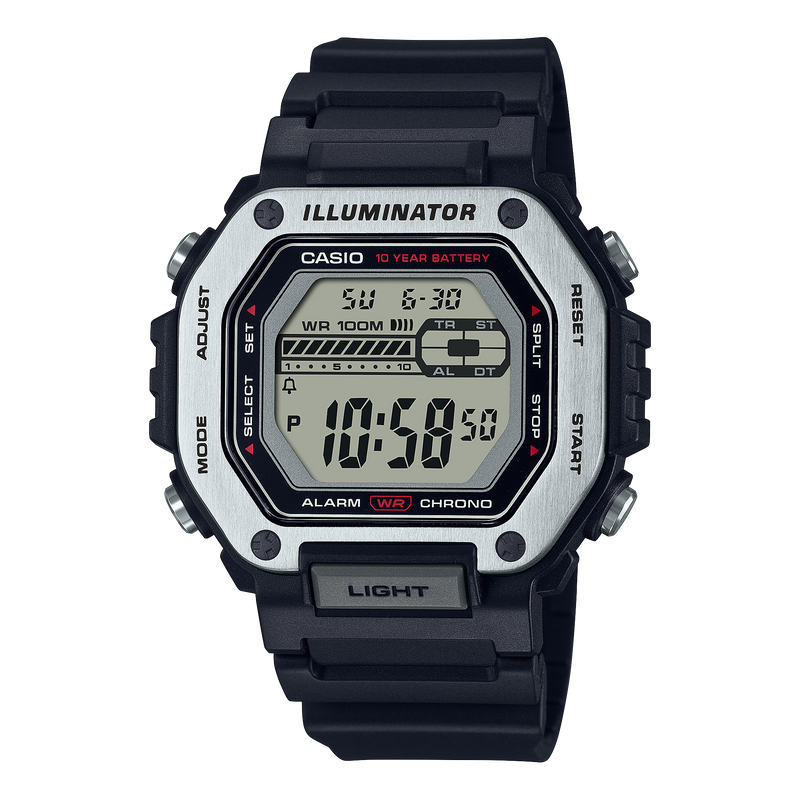 Casio 100 Meter Wr Digital Quartz 47mm Watch – Resin