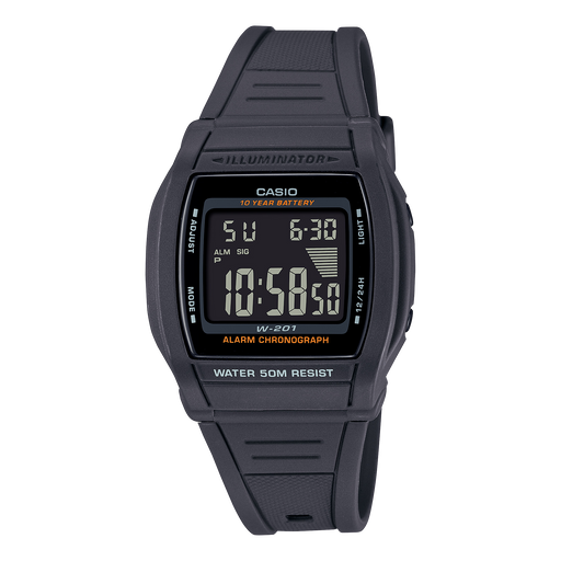 Casio Reverse Digital Digital Quartz 36mm Watch – Resin