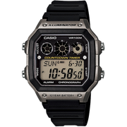 Casio 10 Year Battery Digital Quartz 42mm Watch – Resin