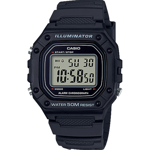 Casio Digital Digital Quartz 43mm Watch – Resin