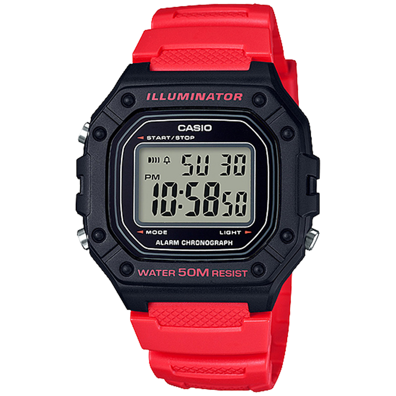 Casio Digital Digital Quartz 43mm Watch – Resin