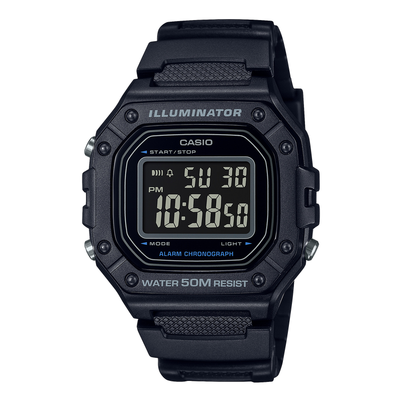 Casio Reverse Digital Quartz (Casio) 43mm Watch – Resin