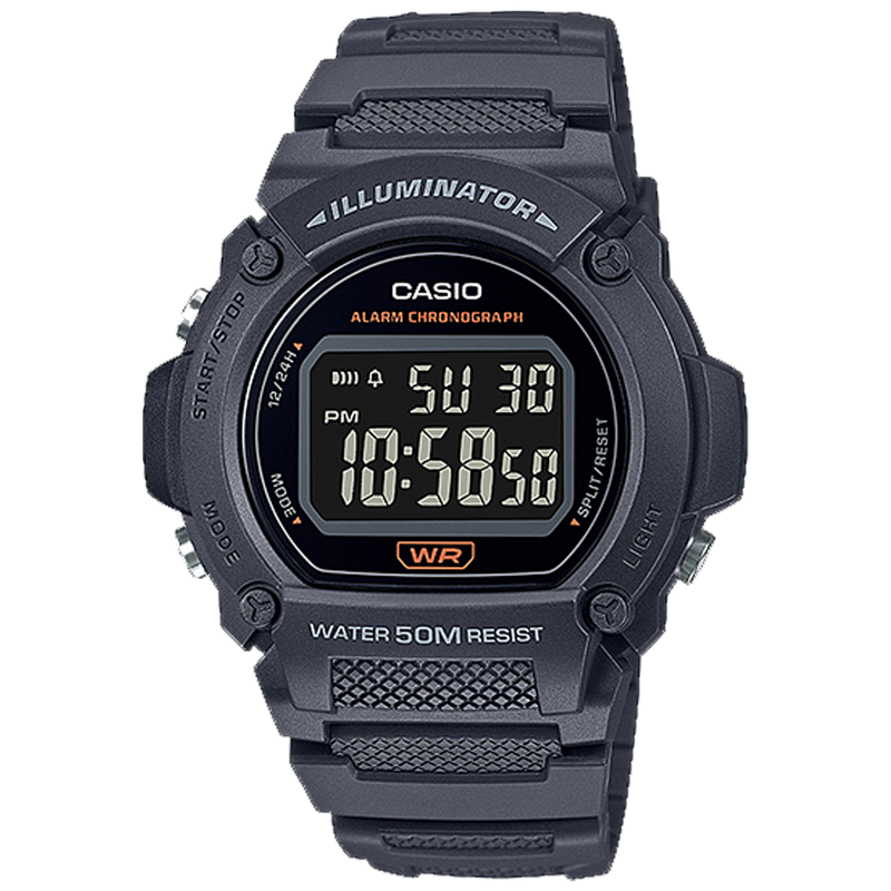 Casio Illuminator Quartz (Digital) 47mm Watch – Resin