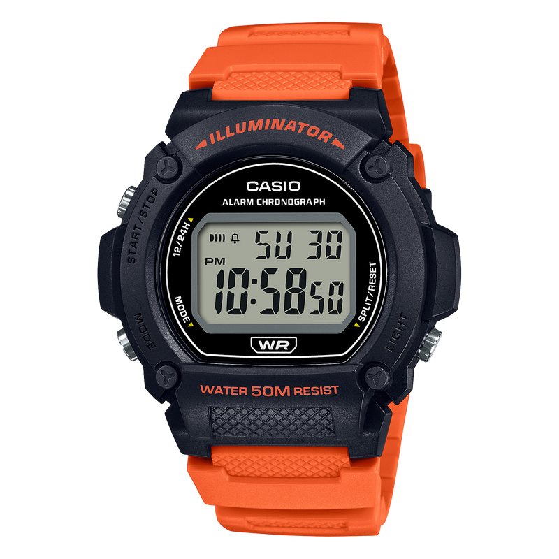 Casio Illuminator Quartz (Digital) 47mm Watch – Resin