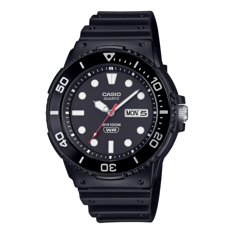 Casio Day Date Quartz (Casio) 45mm Watch – Resin