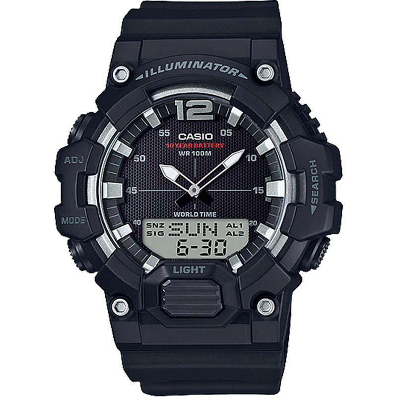 Casio Ana Digi Solar Quartz (Analog-Digital Combination) 49mm Watch – Resin