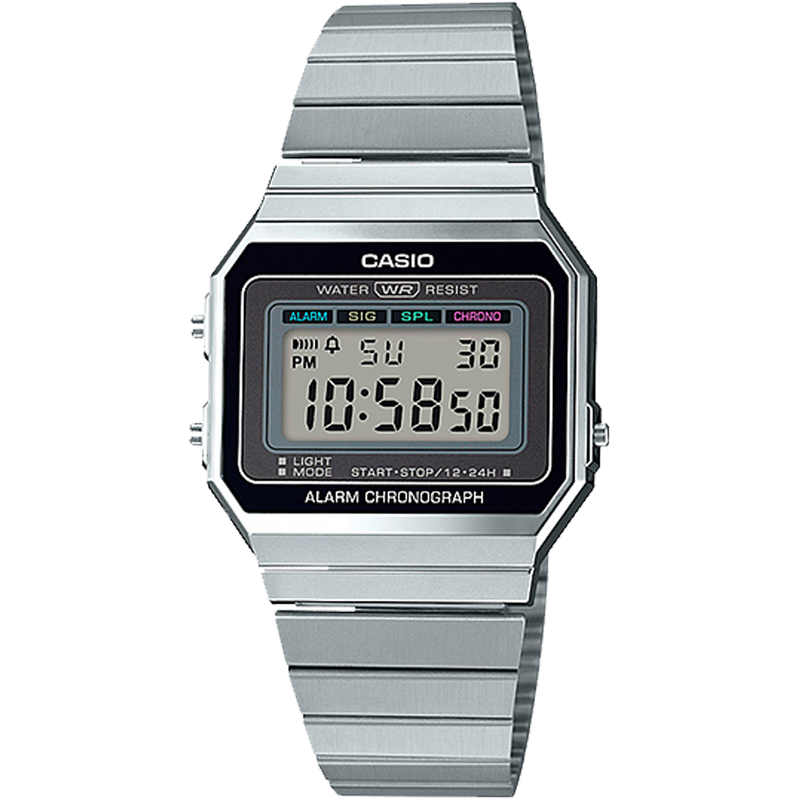 Casio Classic Slim Quartz 36mm Watch – Stainless Steel