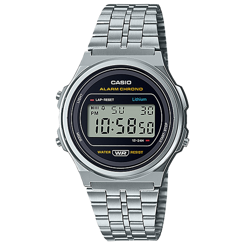 Casio Classic Quartz (Casio Vintage) 38mm Watch – Stainless Steel