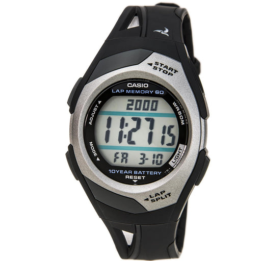 Casio 60 Lap Quartz (Digital) 35mm Watch – Resin