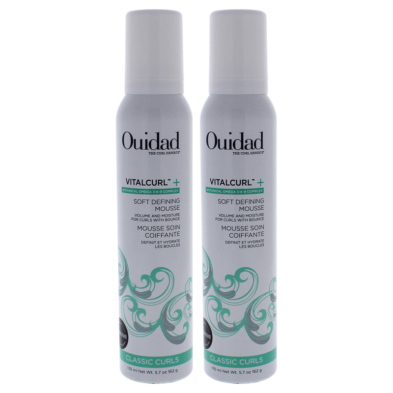 Ouidad Vitalcurl Plus Soft Defining Mousse Pack Of 2