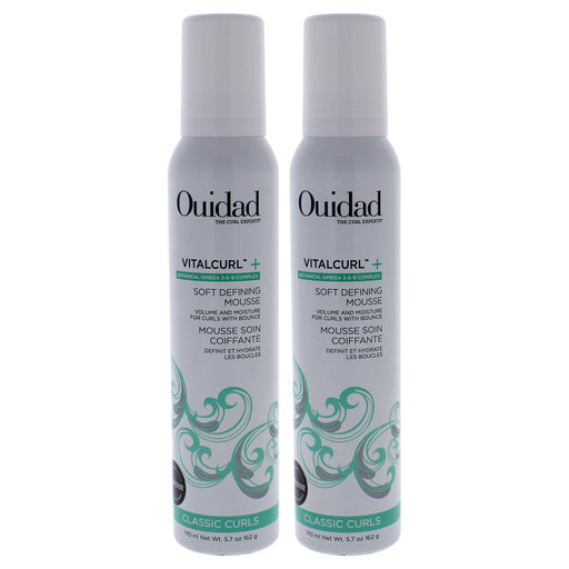 Ouidad Vitalcurl Plus Soft Defining Mousse Pack Of 2