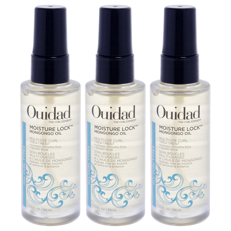 Ouidad Moisture Lock Mongongo Oil Pack Of 3