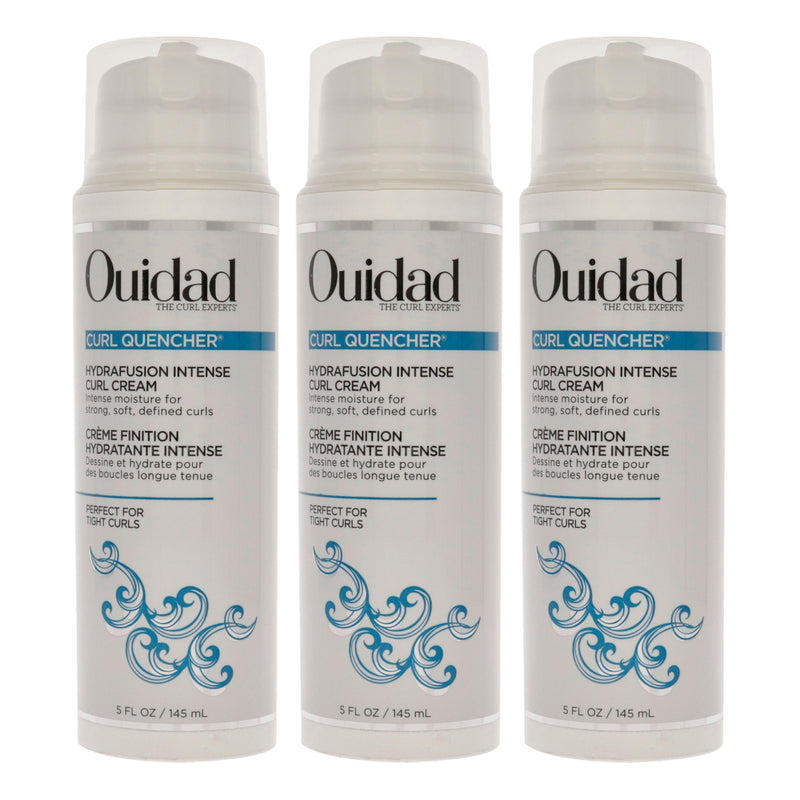 Ouidad Curl Quencher Hydrafusion Intense Curl Cream Pack Of 3