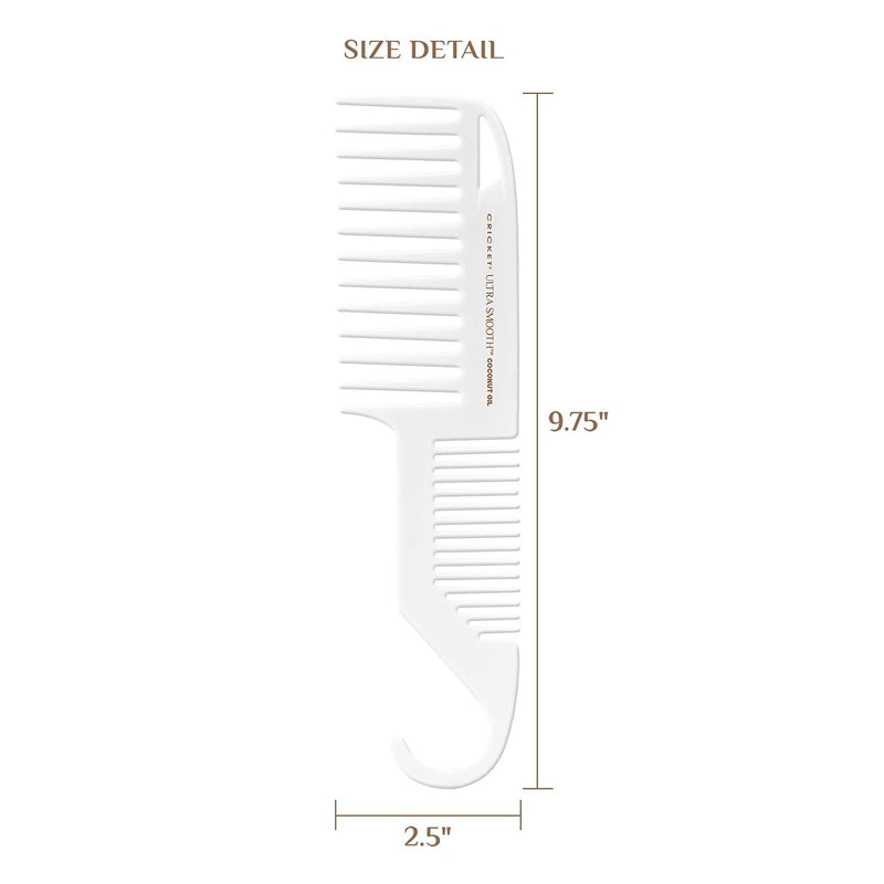 Cricket Ultra Smooth Coconut Shower Comb Unisex Gift Set