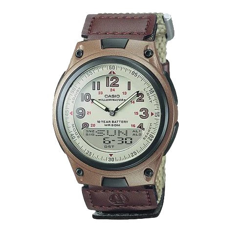 Casio Data Bank Analog-Digital Quartz 40mm Watch