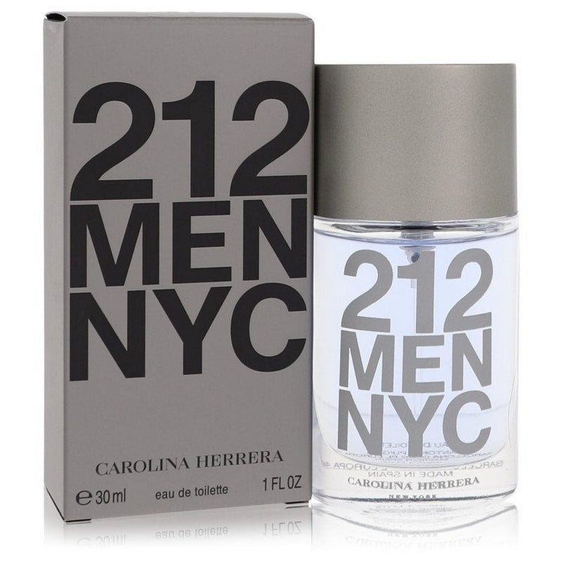 212 by Carolina Herrera Men Eau De Toilette Spray (New Packaging) 1 oz