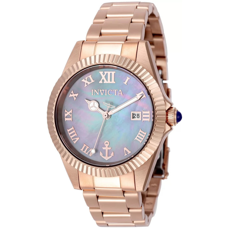 Invicta Ocean Voyage Women's Quartz 38mm Watch – Stainless Steel