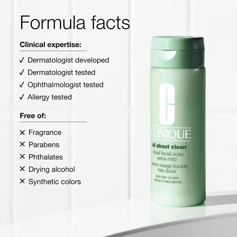 Clinique All About Clean Liquid Facial Soap Extra Mild