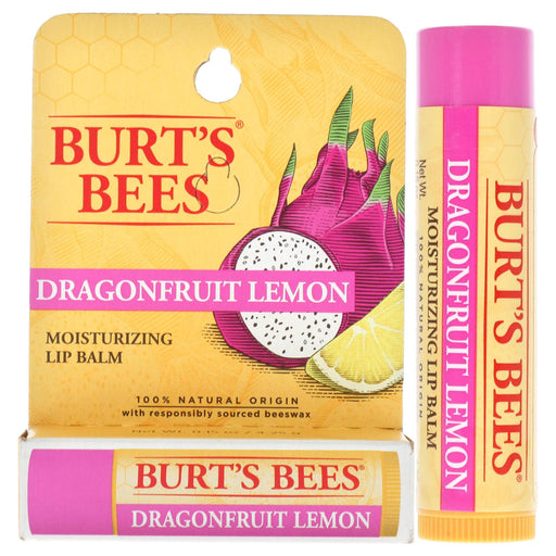 Burt's Bees Dragonfruit Lemon Moisturizing Lip Balm