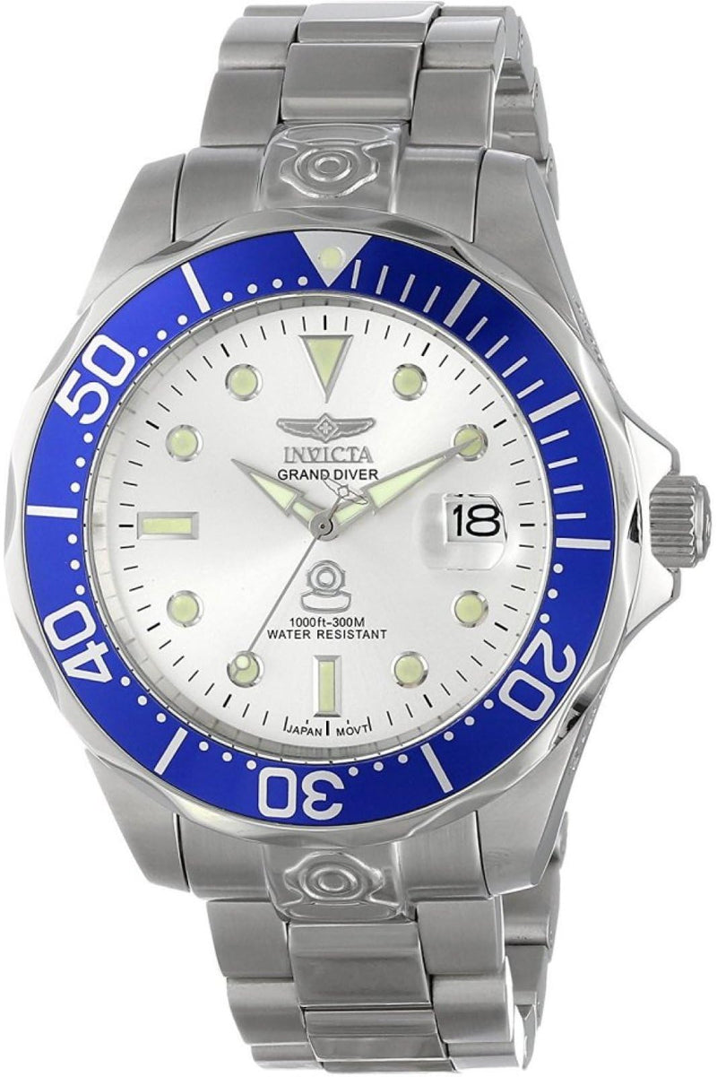 Invicta Pro Diver Men's Quartz 47mm Watch – Stainless Steel