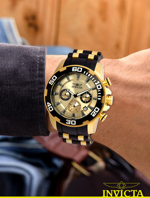 Invicta Pro Diver Men's Quartz 50mm Watch – Polyurethane/Stainless Steel