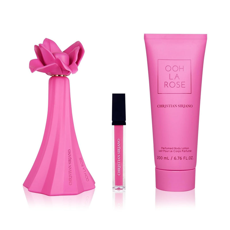 Christian Siriano Ooh La Rose Women's Eau De Parfum Gift Set