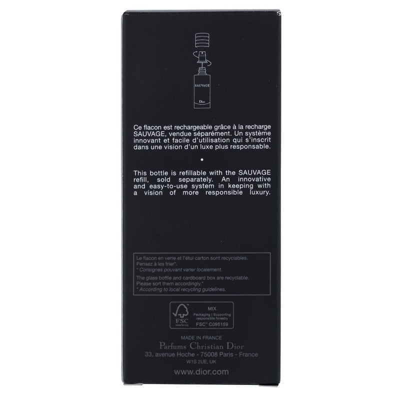 Christian Dior Sauvage Men's Eau De Toilette