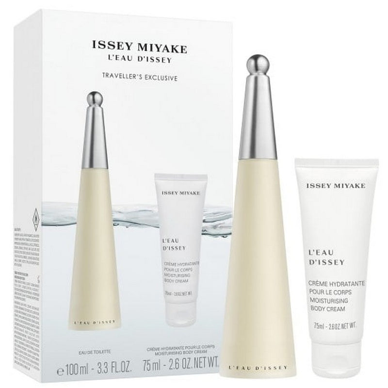Issey Miyake(W)(Df)2Pc Set(3.3Oz Edt Sp, 2.6Oz Body Cream)(Traveller'S Exclusive)