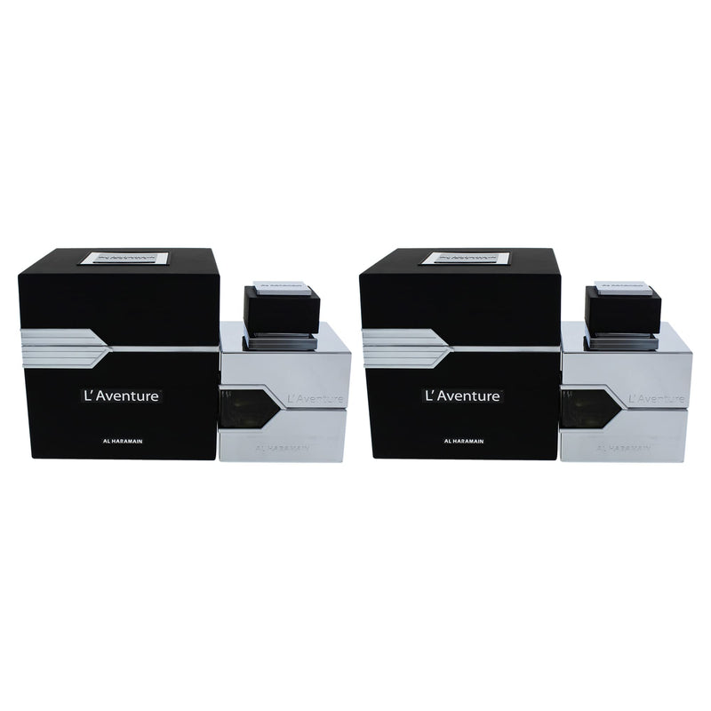 Al Haramain Laventure Pack Of 2 Men's Eau De Parfum