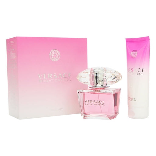 Versace Bright Crystal 2026(h B)3pc ( Body Lotion Bath&shower Gel) Women's Eau De Toilette Gift Set