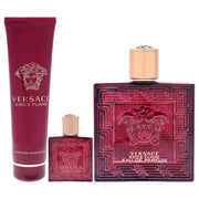 Versace Eros Flame Men's Eau De Parfum Gift Set