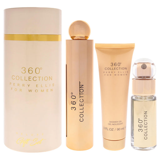 Perry Ellis 360 Collection Deluxe Women's Eau De Parfum Gift Set