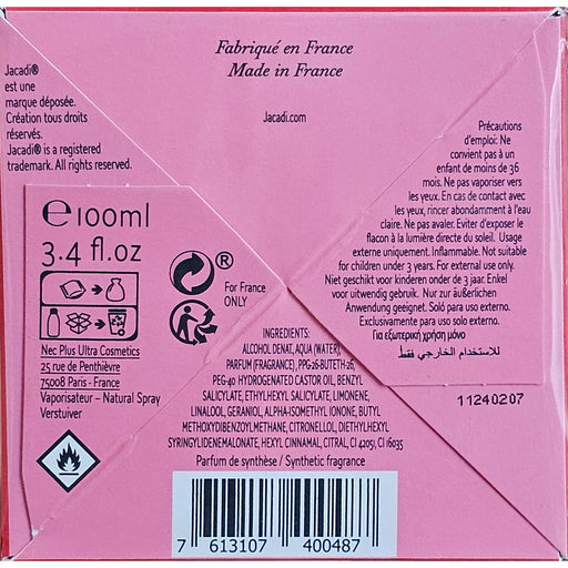 Jacadi Mademoiselle Petite Cerise Women's Eau De Toilette