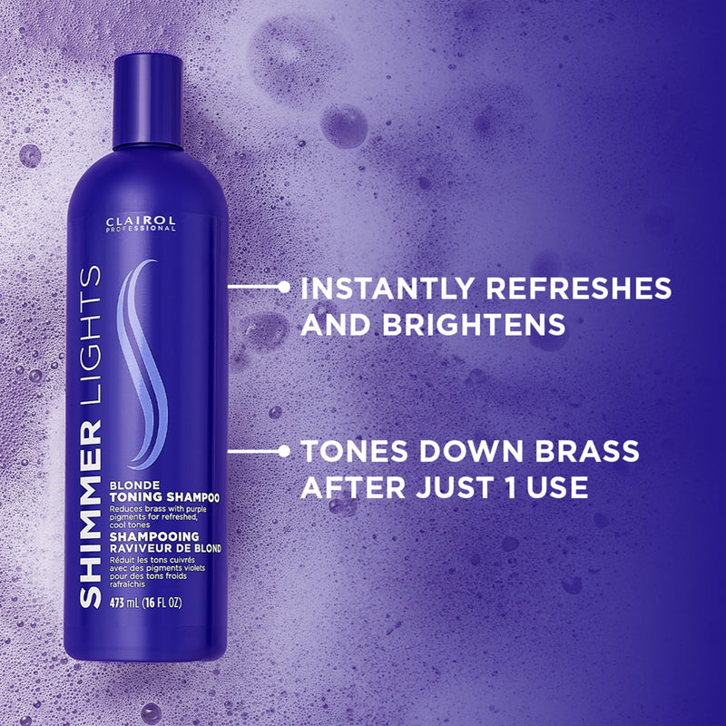Clairol Shimmer Lights Blonde Toning Shampoo