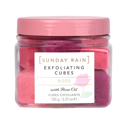 Sunday Rain Exfoliating Cubes Rose