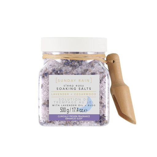 Sunday Rain Sleep Easy Bath Crystals Lavender And Cedarwood
