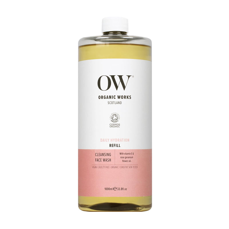 Organic Works Daily Hydration Cleansing Face Wash