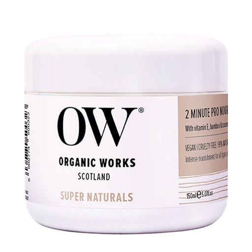 Organic Works Super Naturals 2 Minute Pro Nourish Hair Mask