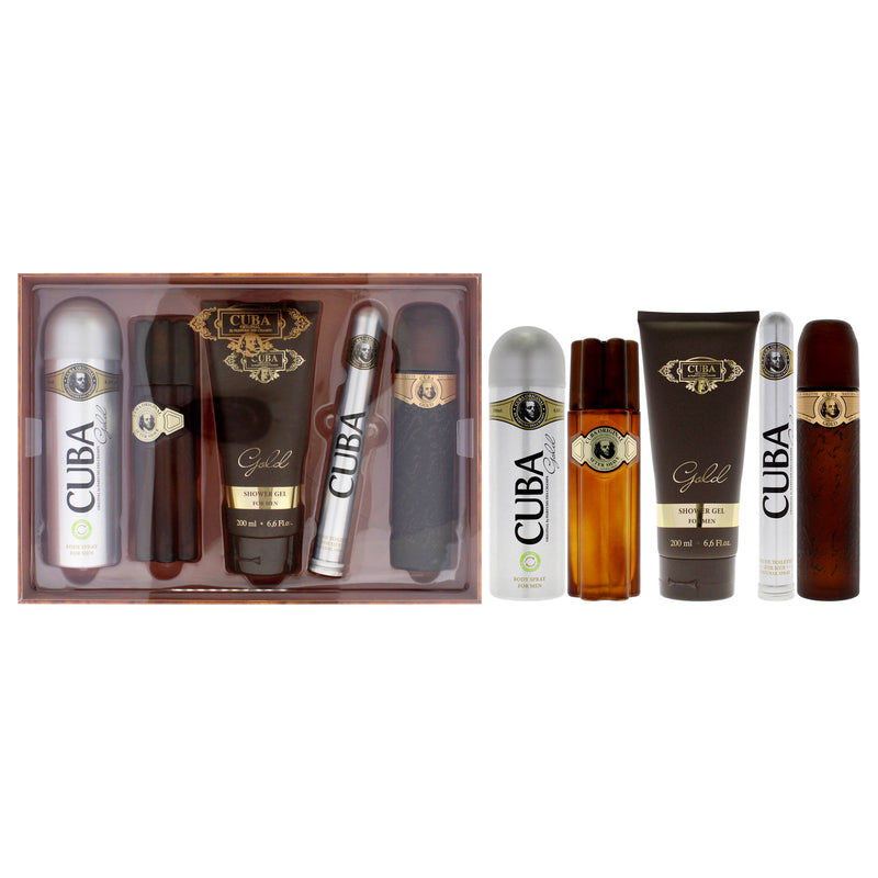Cuba Gold Must Have Men's Eau De Toilette Gift Set