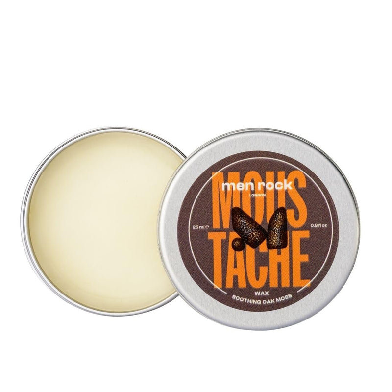 Men Rock Moustache Soothing Wax Oak Moss for Men