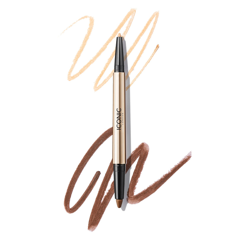 Iconic London Smokey Eye Duo Kajal Eyeliner Natural Neutral