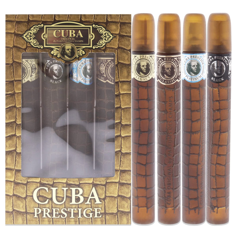 Cuba Prestige Men's Eau De Toilette Gift Set