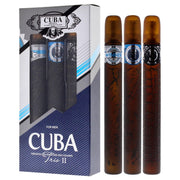 Cuba Trio 2 Men's Eau De Toilette Gift Set