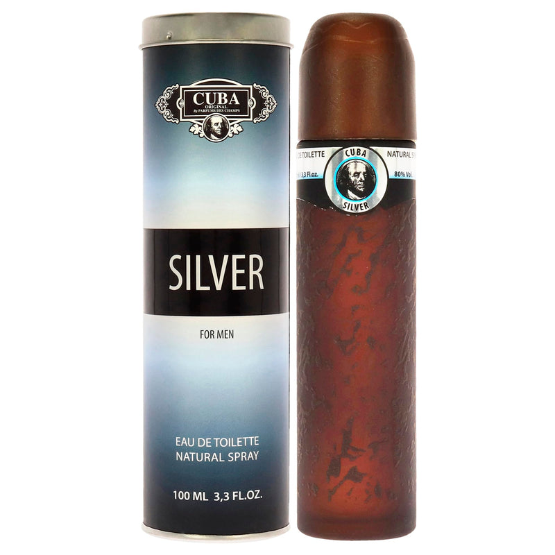 Cuba Silver Men's Eau De Toilette